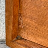 Vintage buffet compass feet 1950