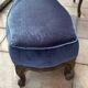 armchair with footrest