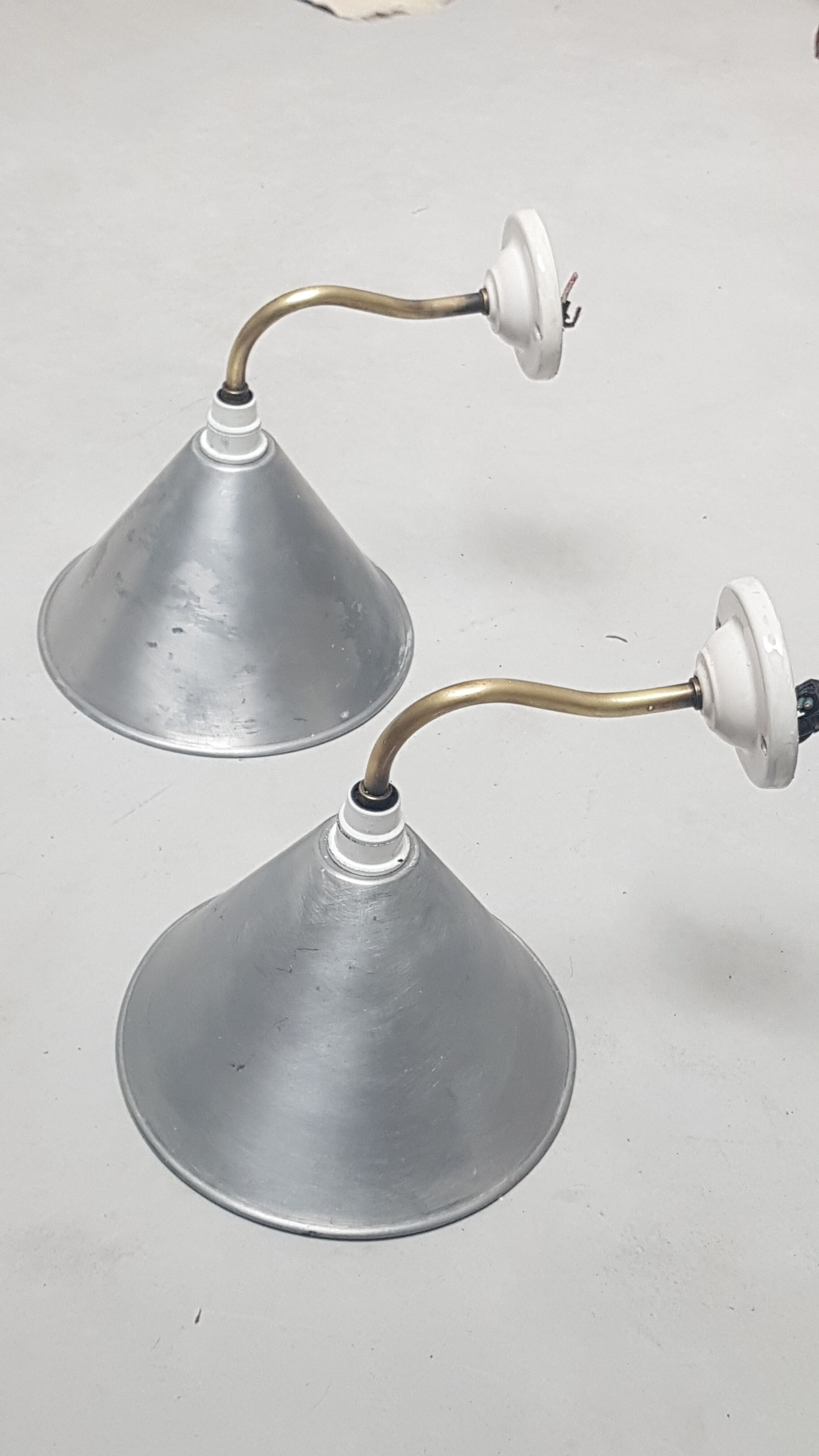 2-Pack Swan neck wall light