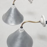 2-Pack Swan neck wall light