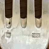 Art deco silver metal covers 34 pieces