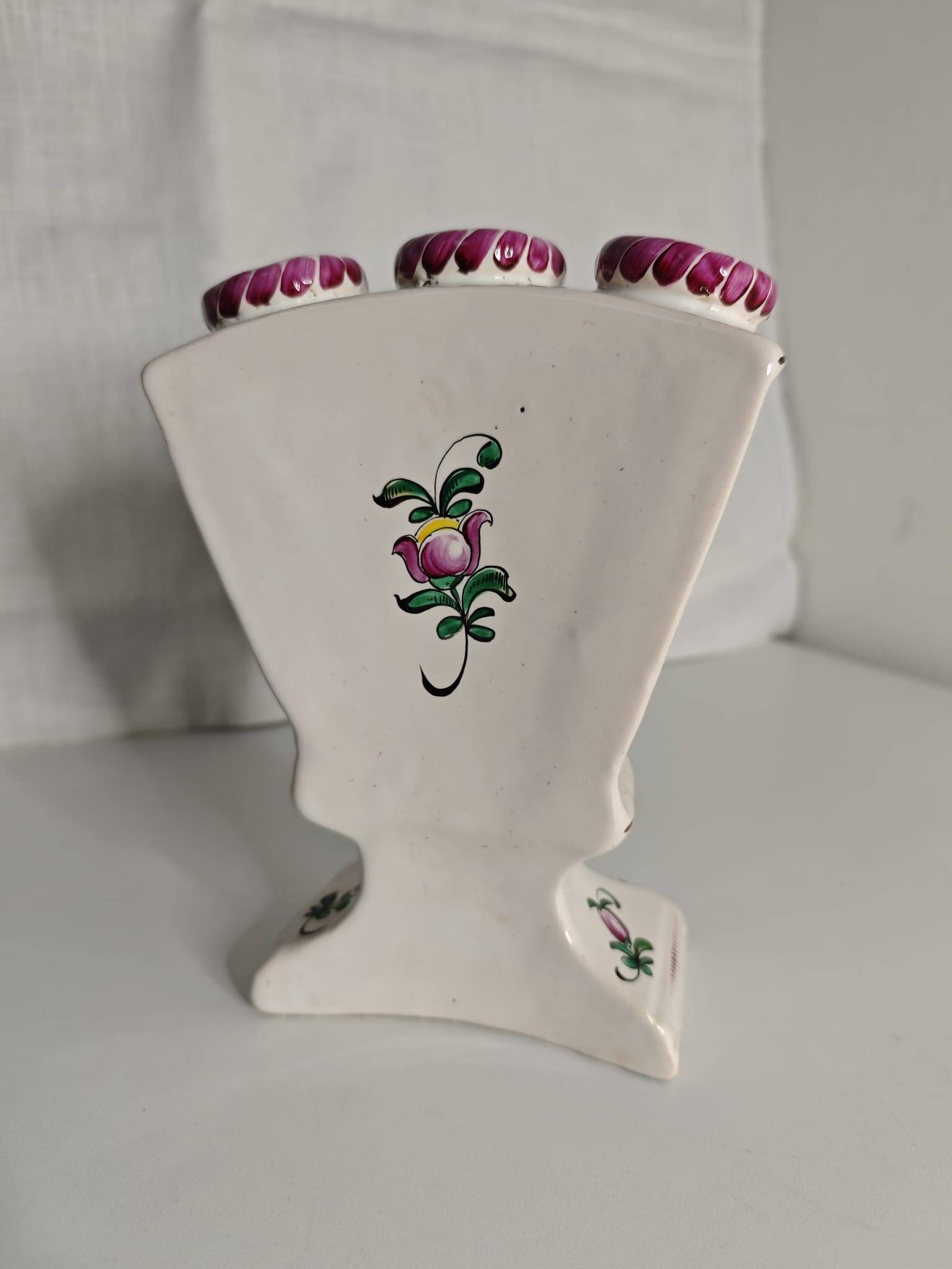 Lunéville faience tulipiere