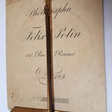 19th century floral porcelain frame