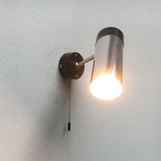 Mid-century minimalist wall lamps by H. Busquet for Hala Zeist, 1960s, set of 2.