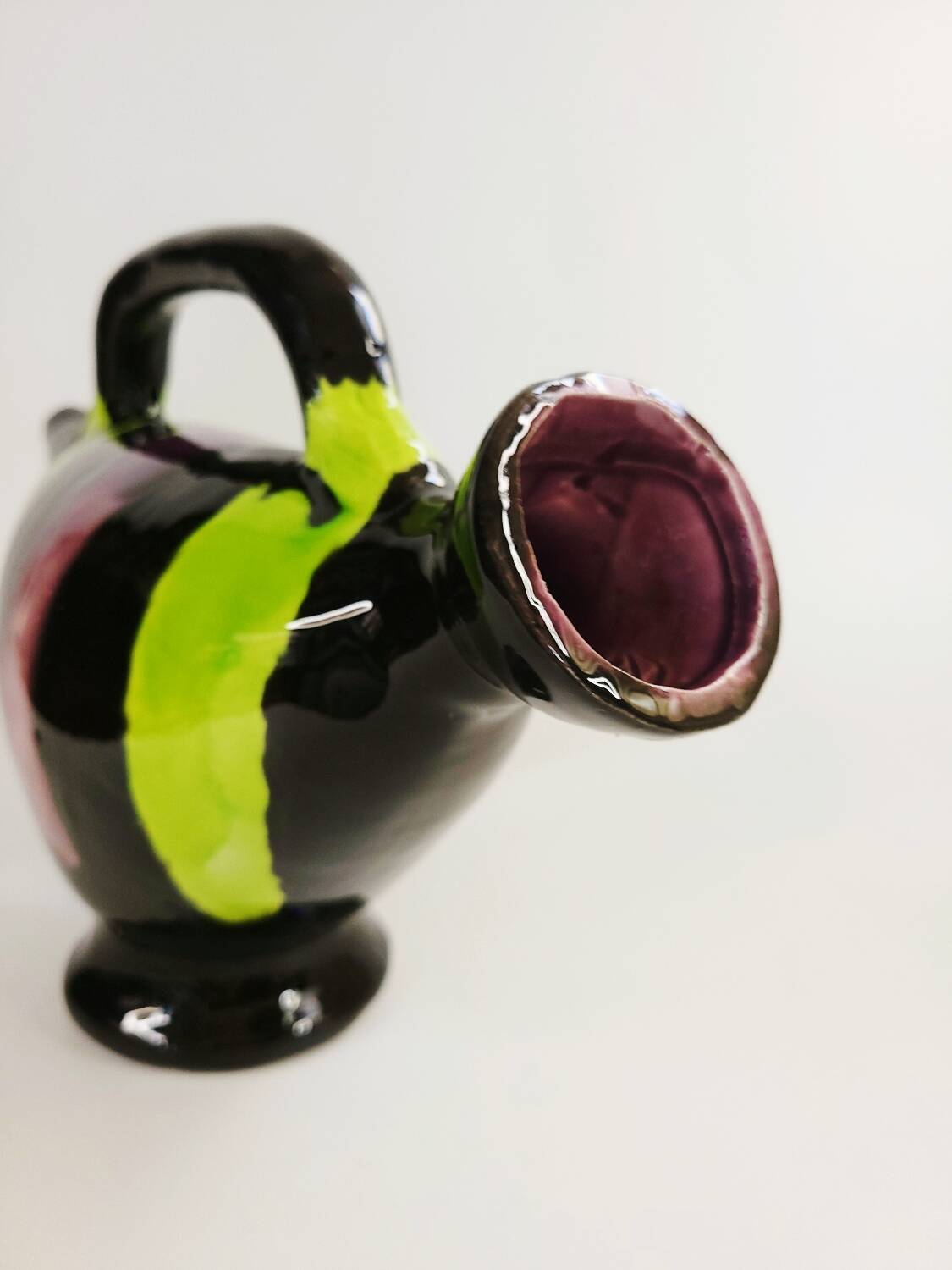 Glazed ceramic pitcher, Art and Ceramics