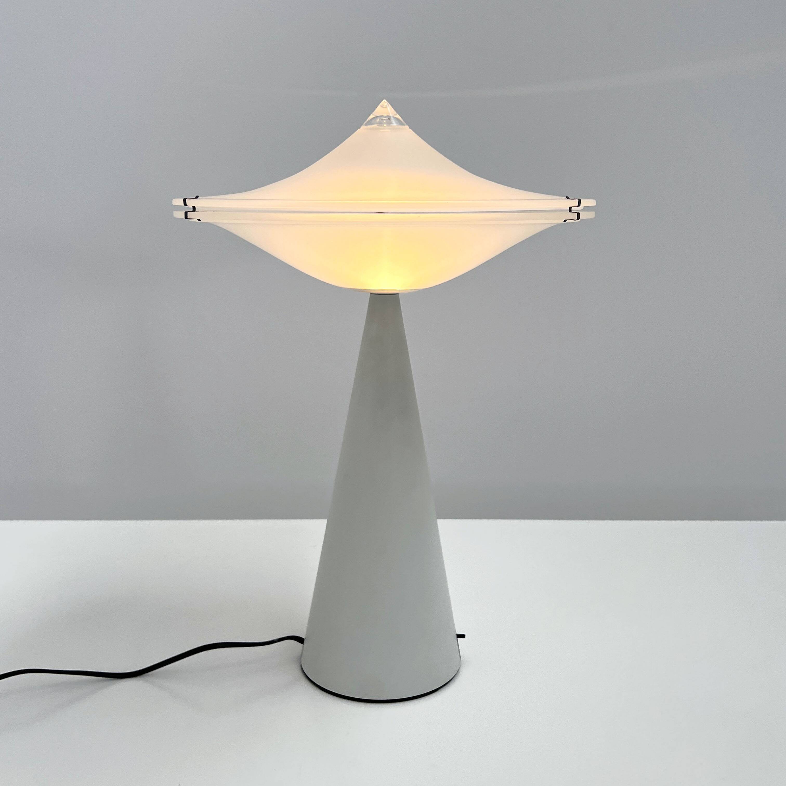 Large "Alien" table lamp by Cesare Lacca for Tre Ci Luce, 1970