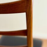 Set of 6 Scandinavian Teak Chairs by Niels Koefoeds, 1960s