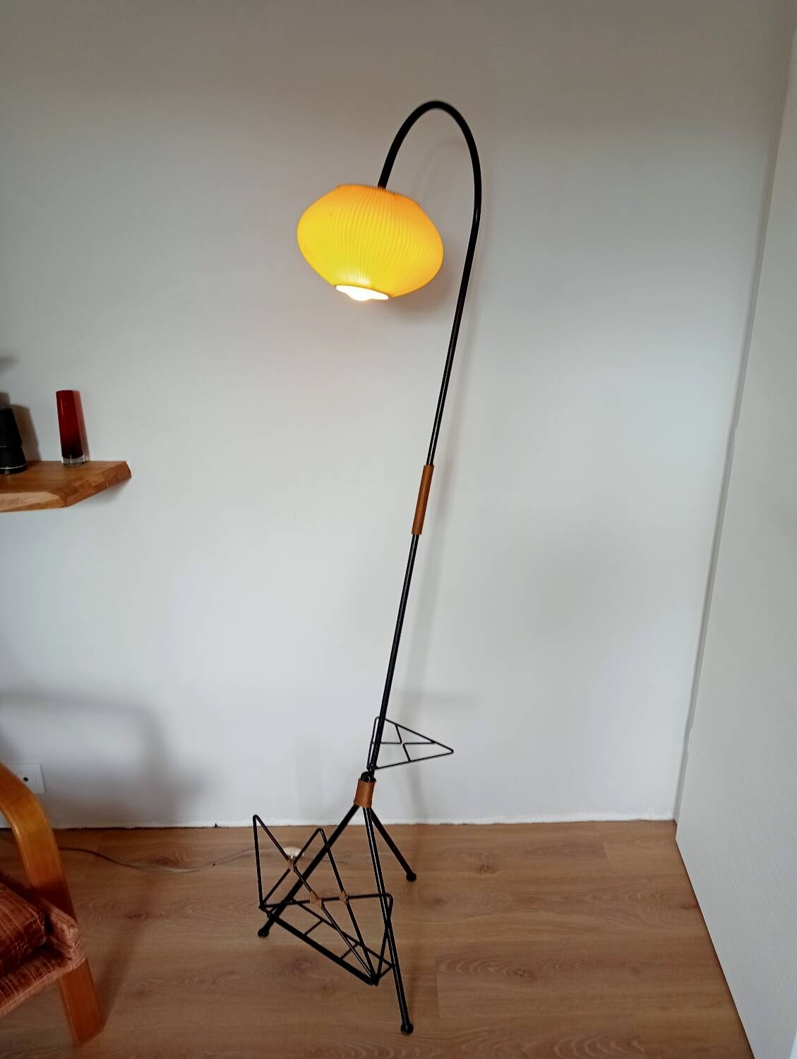 Vintage floor lamp from the 50s