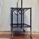 Folding dessert table rolling towards the 1970s numbered dimension: H -82cm- L-41cm- Pr-41cm-