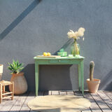 Patinated old table