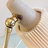 Bedside lamp with pleated day blinds, vintage 60