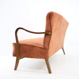 1940s Alfred Christensen 3-Seater Sofa ,Denmark