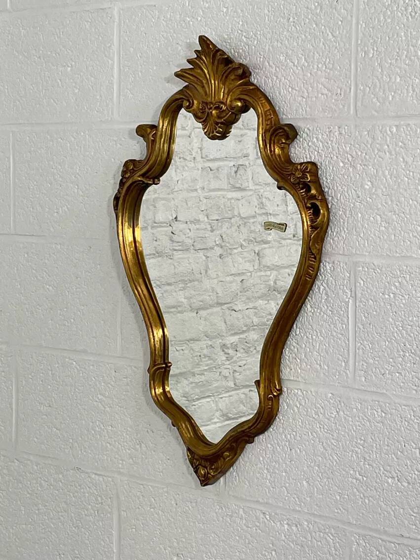 Vintage golden mirror