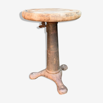 Tabouret industriel singer