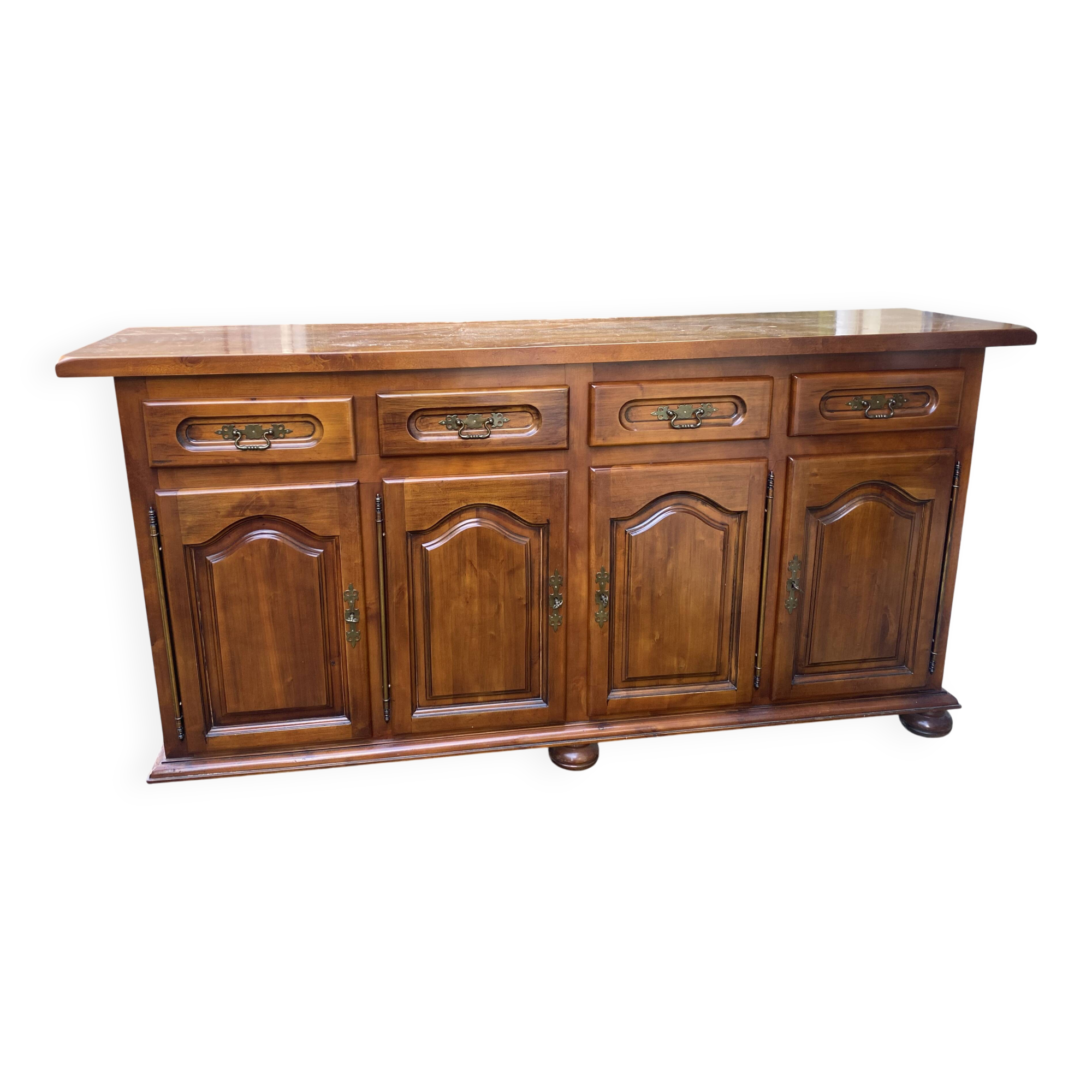 Antique solid wood sideboard
