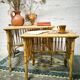 Rattan nesting tables