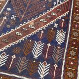 Vintage carpet turkmen belutch afghan 88x146 cm