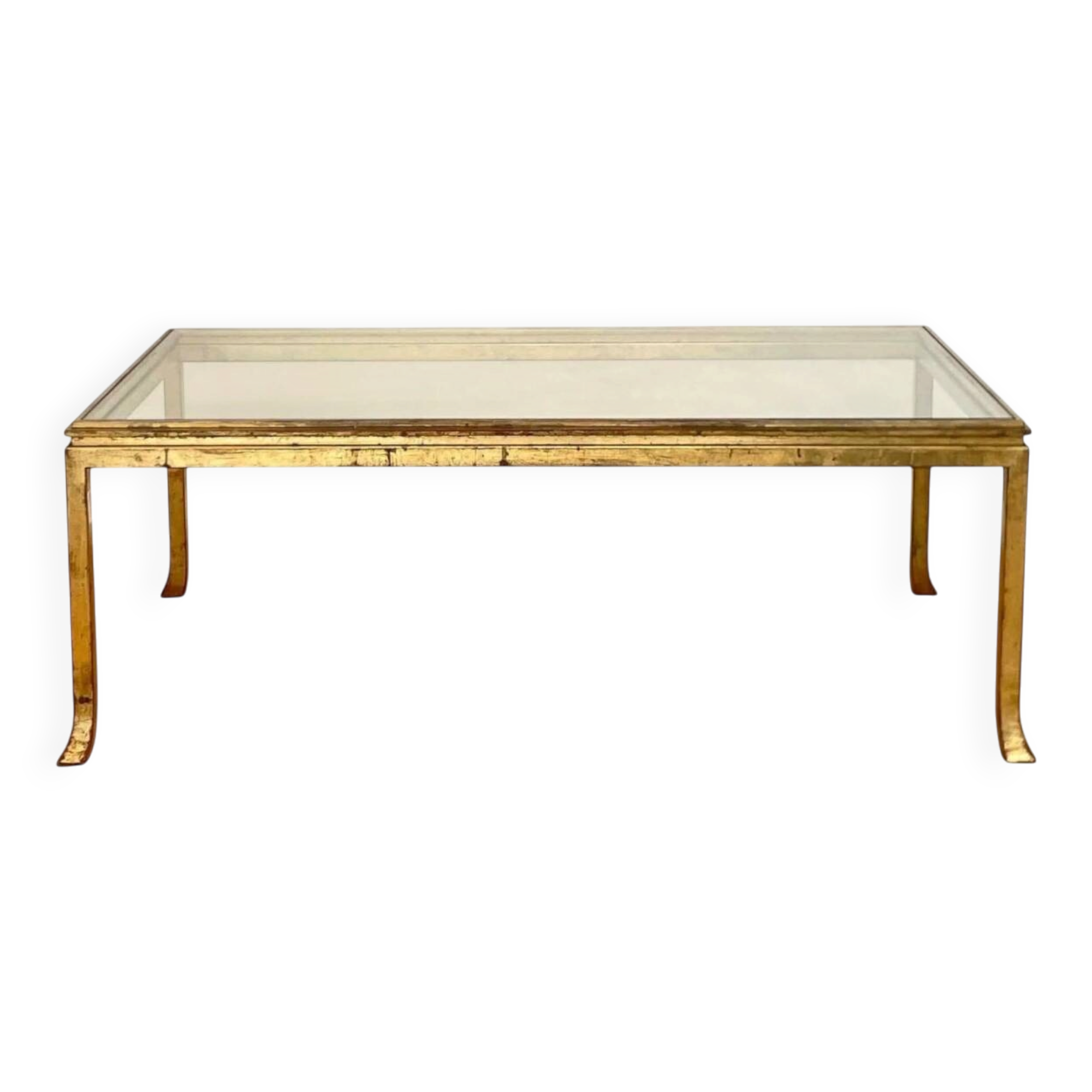 Coffee Table by Henri Pouenat (1934-1987) for Maison Ramsay. 1960s.