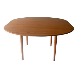 Mid century 1970’s extending dining table by Schreiber