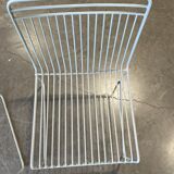 Handcrafted wrought iron chairs
