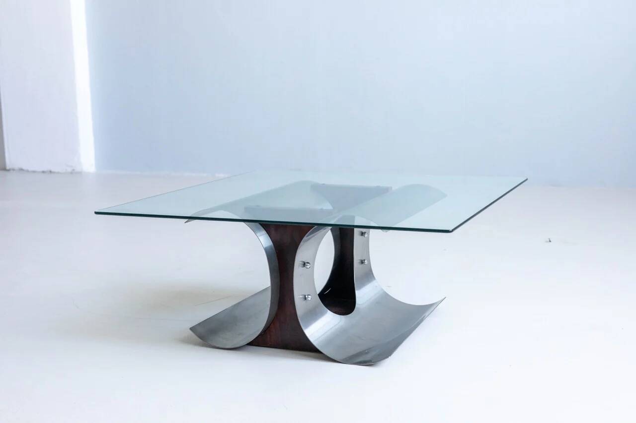 Table basse François Monnet, France, années 1970