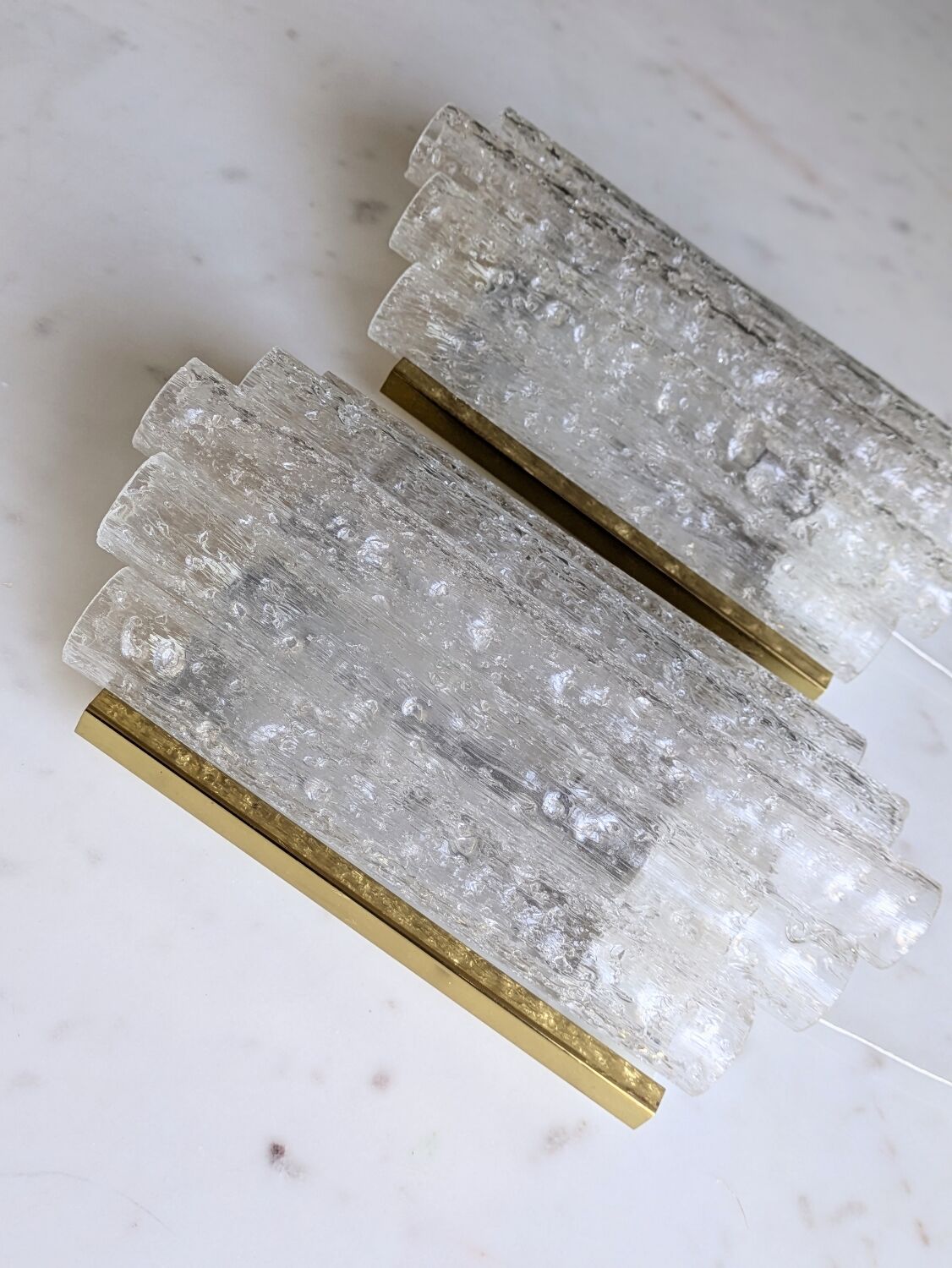 Vintage wall lights by Doria Leutchen