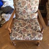 Velvet sofa bed from Genoa and armchairs