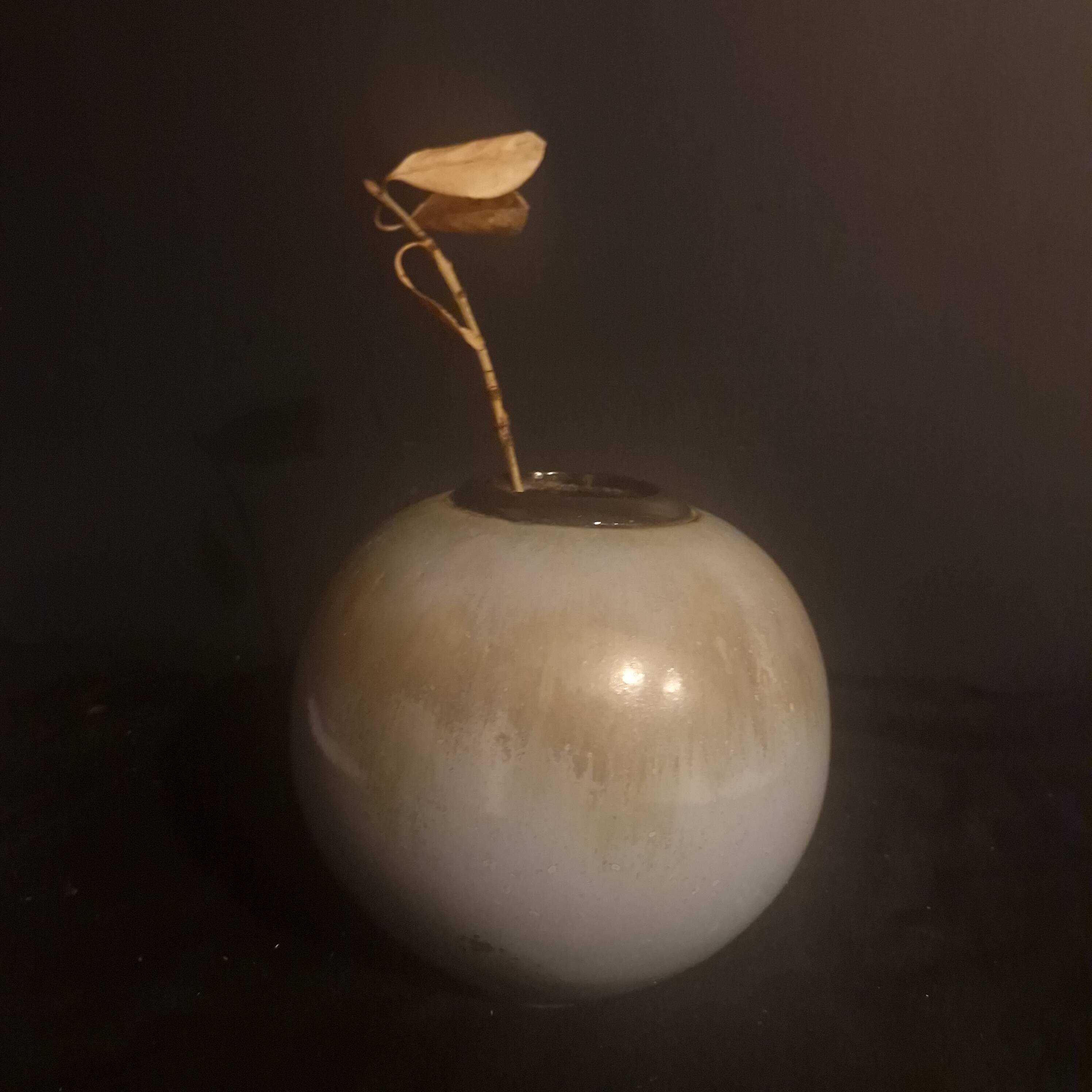 Vase boule Art Déco  A Gentil et F.E Bourdet