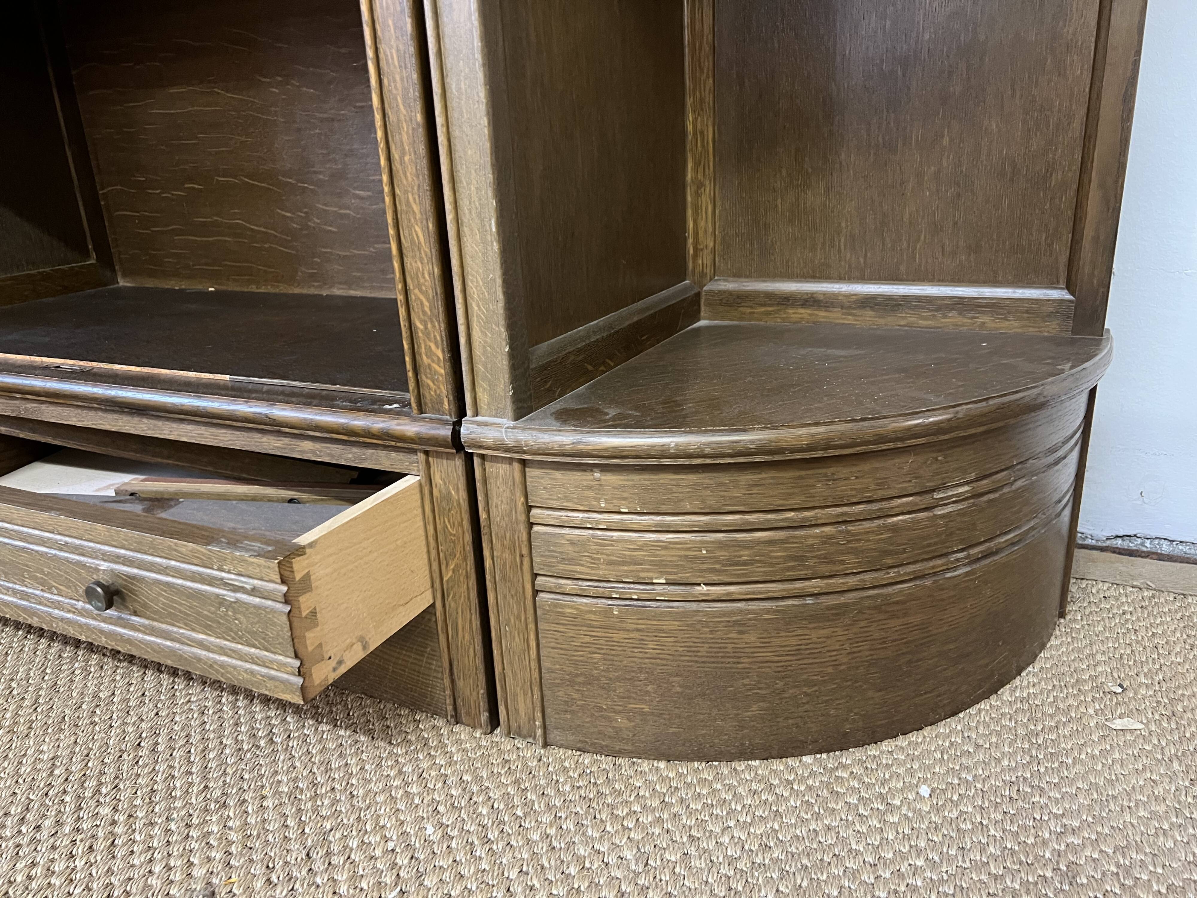 Modular library cabinet MD