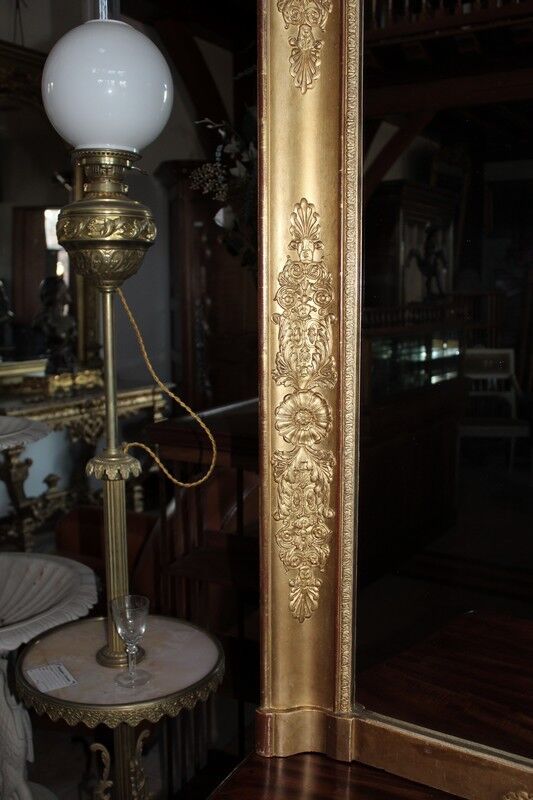 Miroir doré empire XIXème 125x179cm
