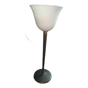Lampe de bureau vintage Mazda tulipe