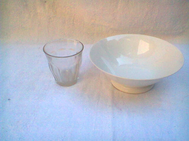 Ancient porcelain salad