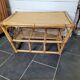 Vintage rattan coffee table