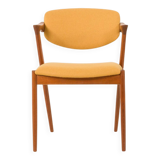 Kai Kristiansen vintage chair in teak, model 42, Denmark 1960s