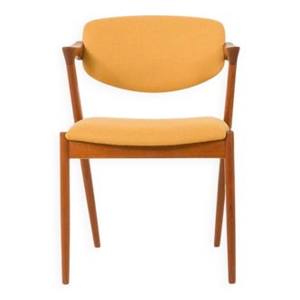 Kai Kristiansen vintage chair in teak, model 42, Denmark 1960s