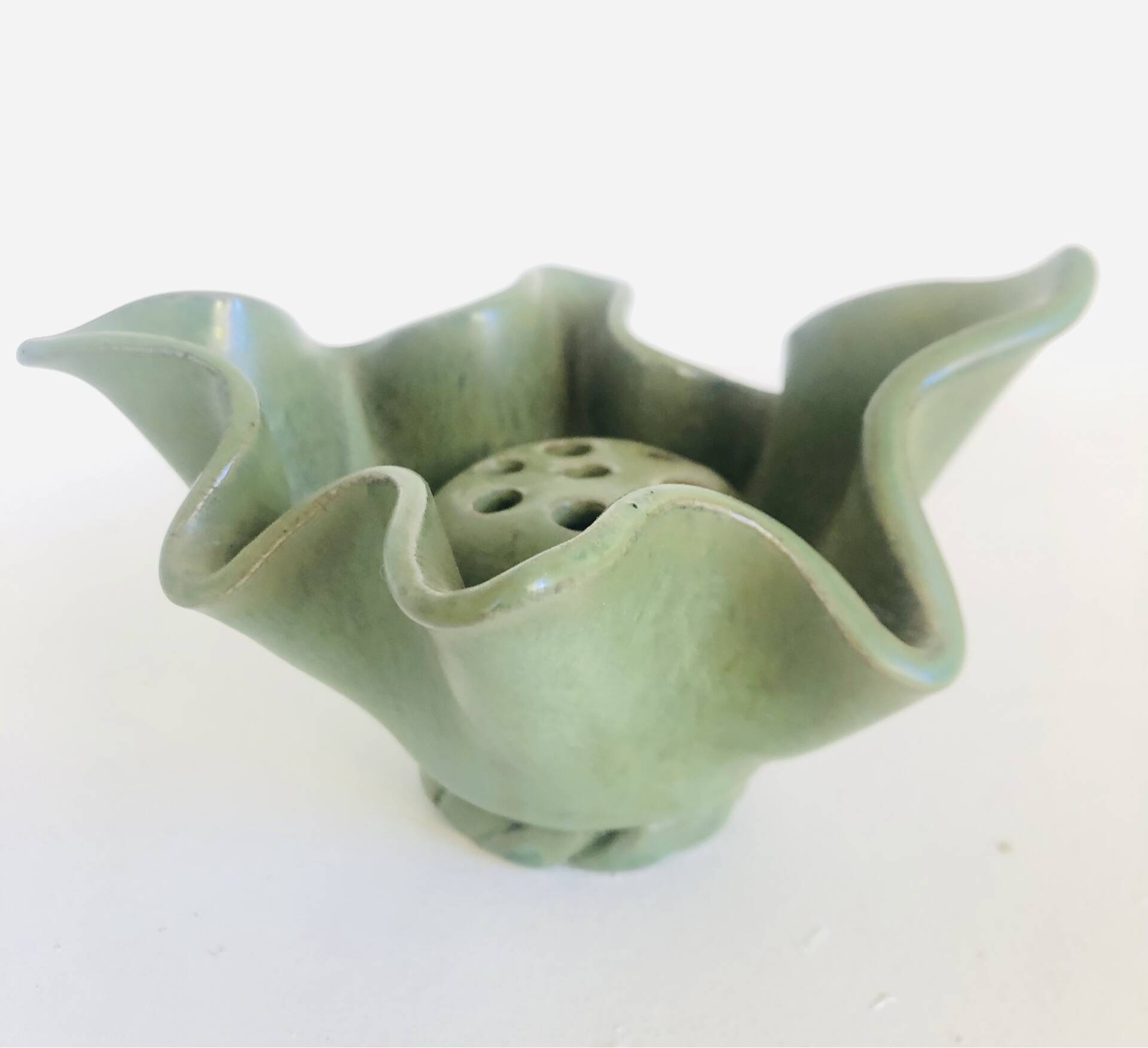 Vase mouchoir pique fleur