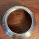 Round opal globe wall light with aluminum fixing
