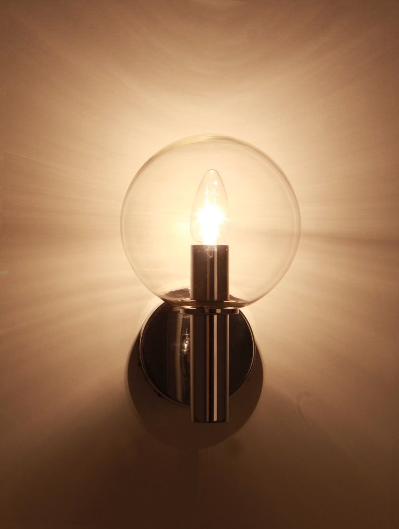 Applique en verre Allemagne années 70