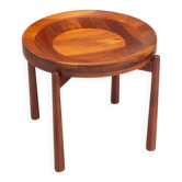 Table tray sculpturale Jens Quistgaard en teck Danemark 1960