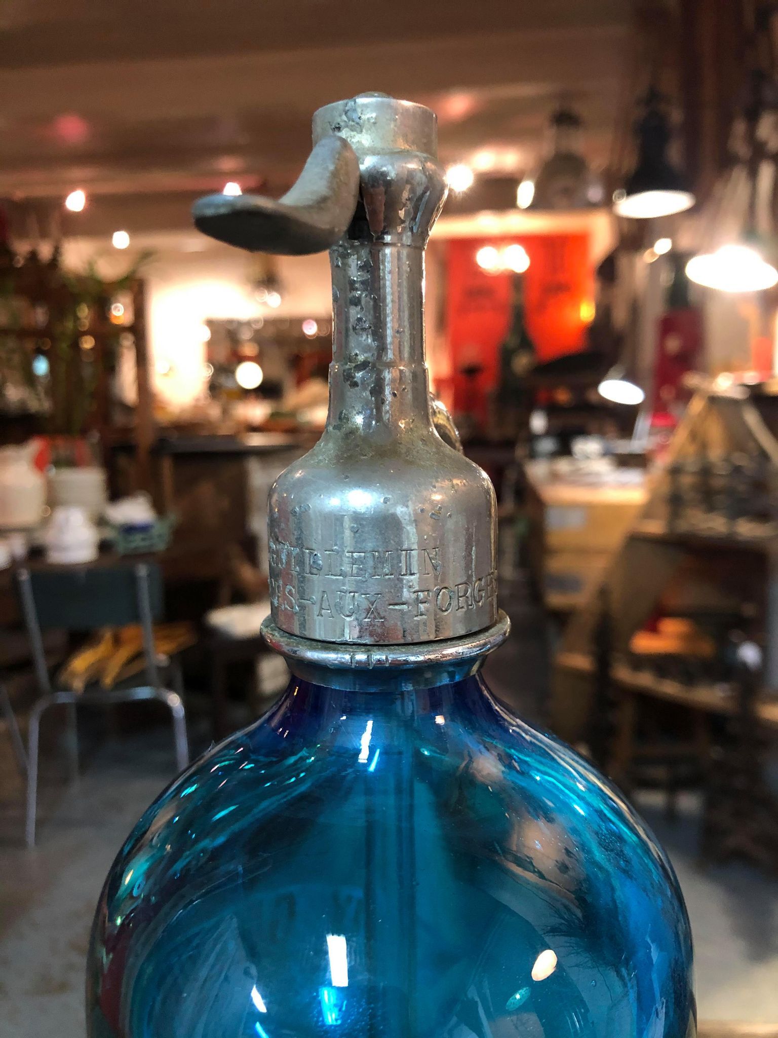 Former bistro siphon - Eau de Seltz