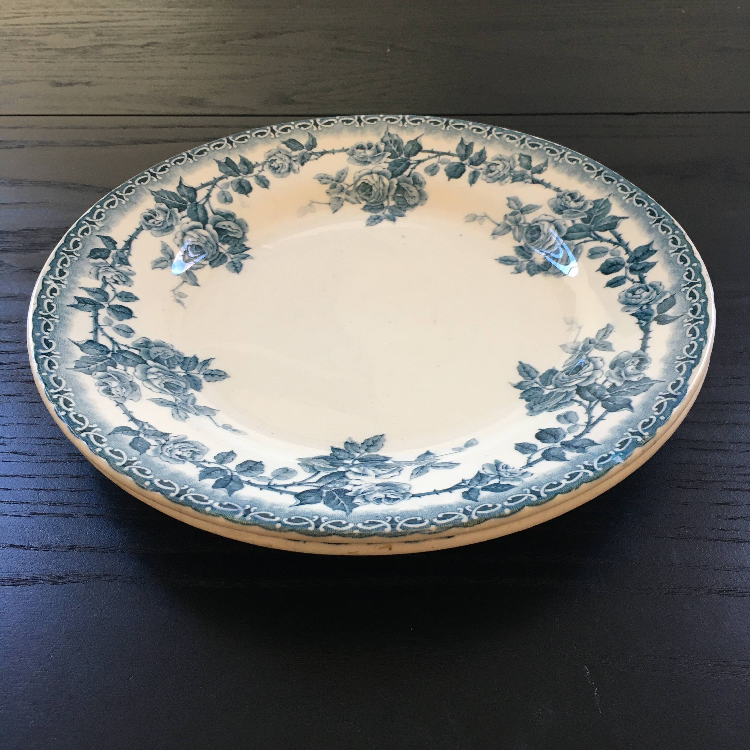 Pair of Terre de Fer plates