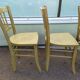 Lot de 4 chaise de bistrot Luterma - repeintes