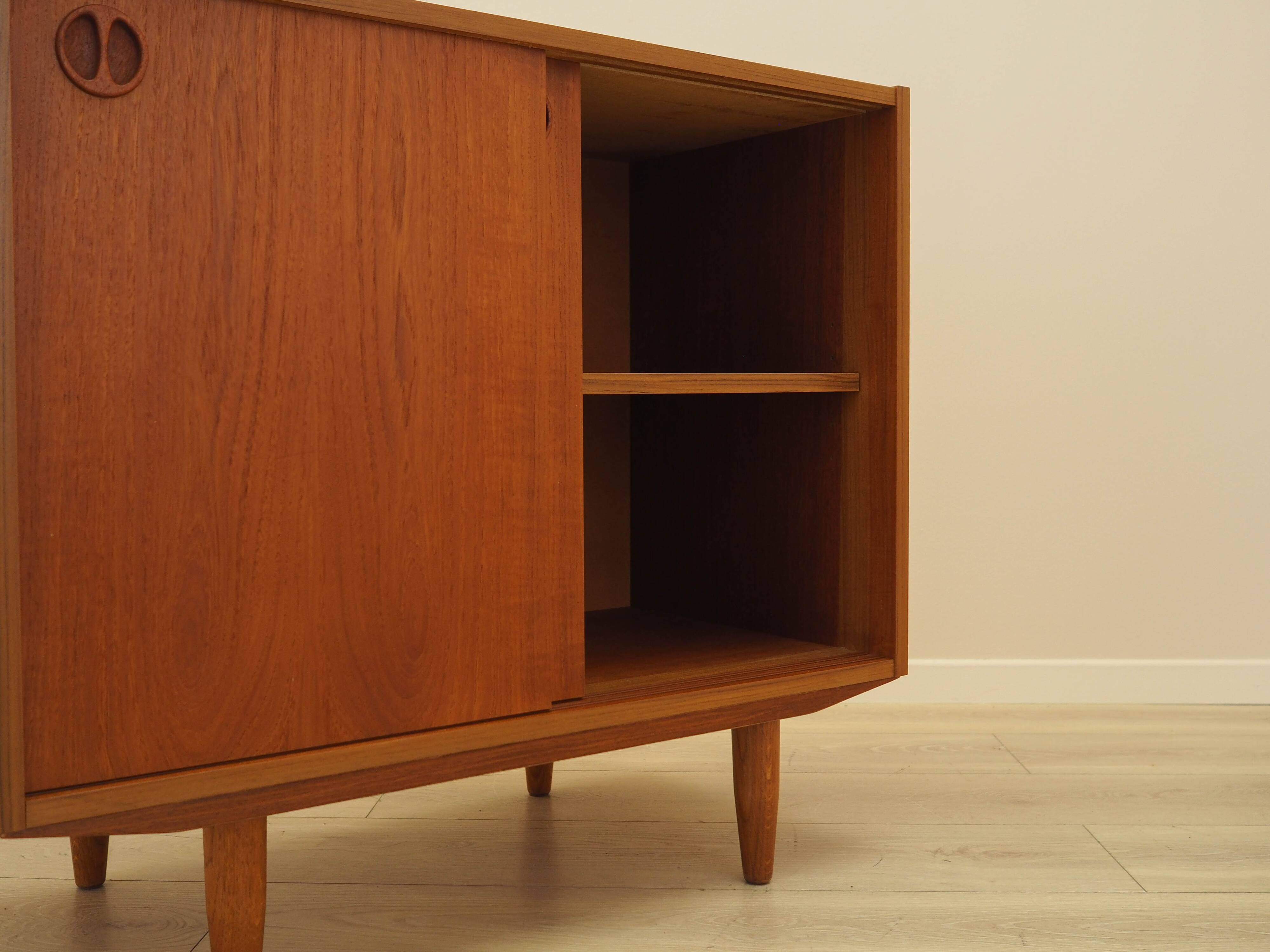 Teak cabinet, Danish design, 1970s, made in Denmark
