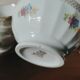 7 mismatched porcelain rib bowls
