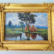 Oil painting landscape