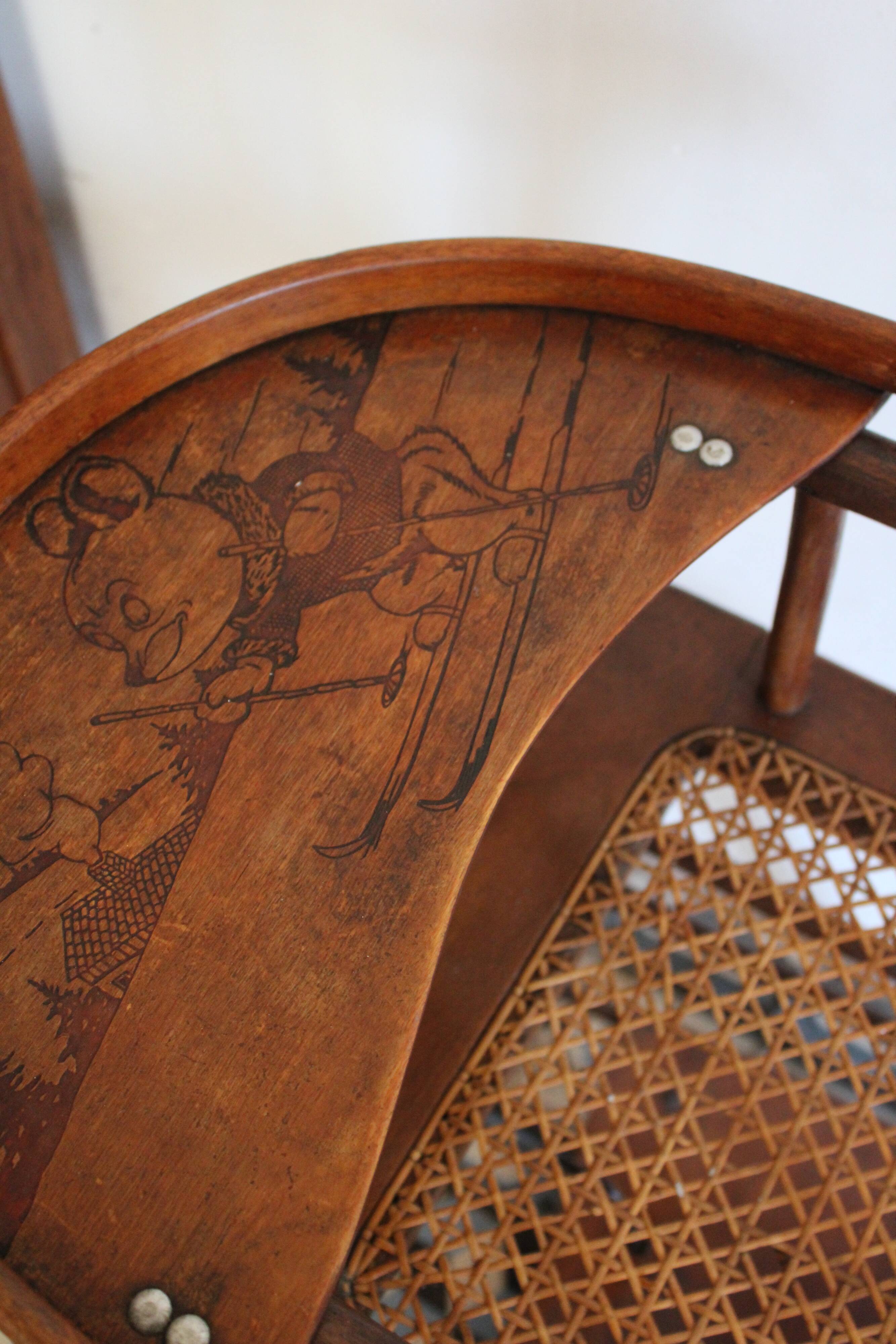 Baumann children's high chair