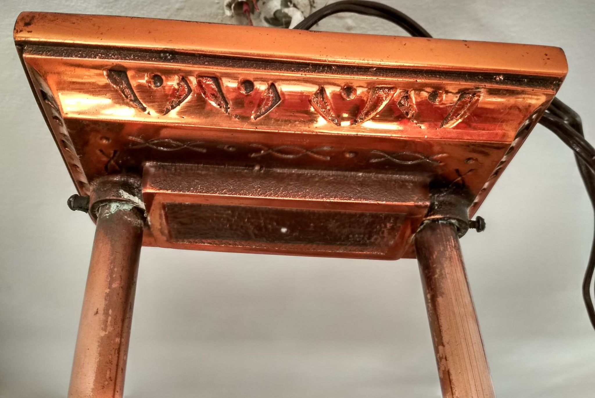 Lustre rectangulaire 8 feux