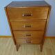 Commode vintage 4 tiroirs années 50/60