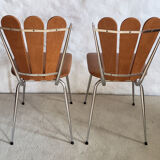 Pair of fan chairs