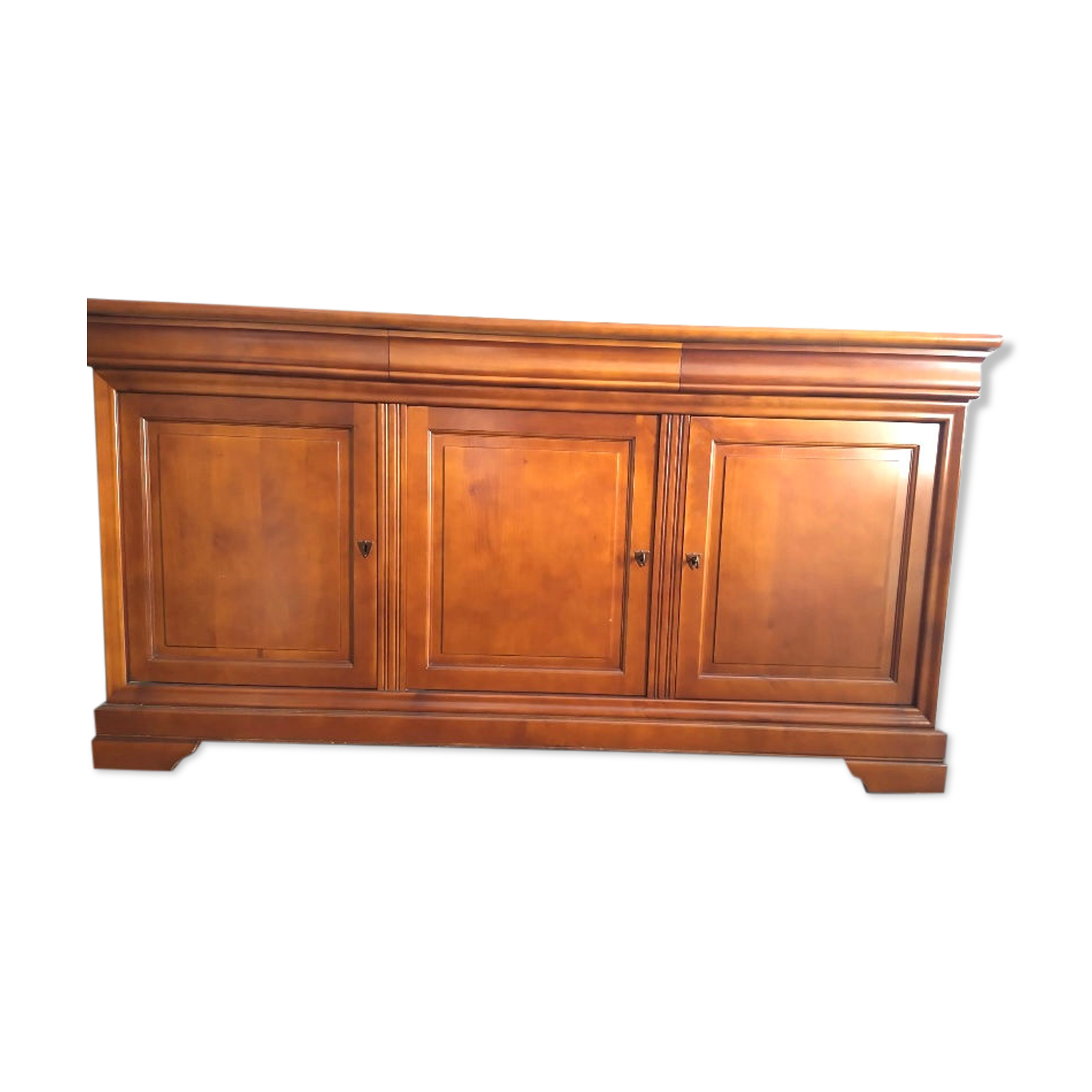 Solid cherry buffet style of Louis Philippe